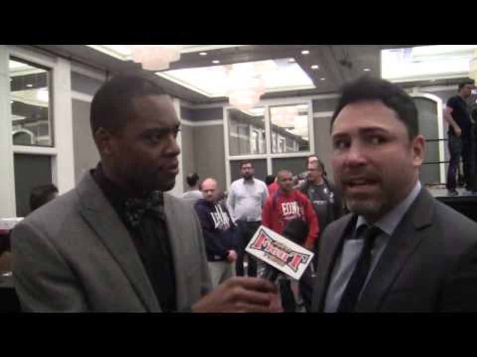 Oscar De La Hoya: I Don't Care What Floyd Mayweather Wants; Amir Khan vs Manny Pacquiao