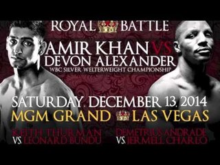 Devon Alexander Conference Call Part 1
