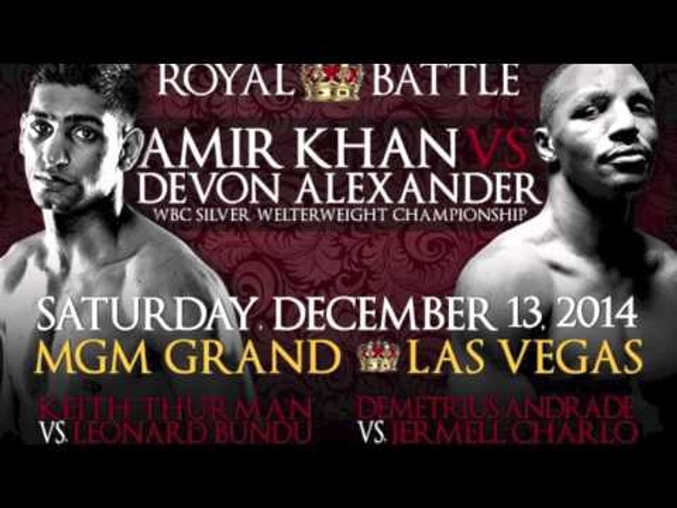 Devon Alexander Conference Call Part 1