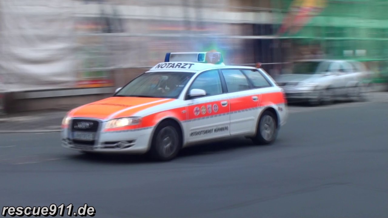 Nürnberg - Notarztdienst (Zusammenschnitt)