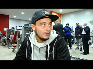 Mitchell Smith talks about his brothers fight tonight on British Eurosport