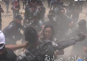 Israeli Police Stage Violent Crackdown on Anti-Demolition Protest Near Jerusalem