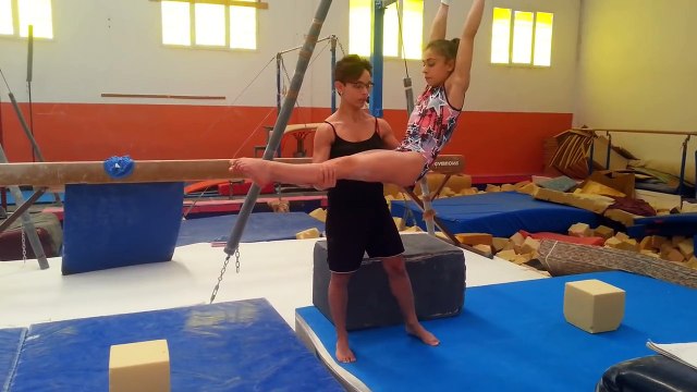 Primi elementi ai cinghietti parte 3 oscillazioni di dorso ginnastica artistica
