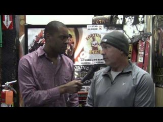 (PACQUIAO TRAINER) JUSTIN FORTUNE: Day 1 of Training Manny Pacquiao vs Floyd Mayweather