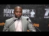Floyd Mayweather vs Manny Pacquiao PRESS CONFERENCE (The Part YOU Care About)