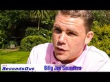 Billy Joe Saunders talks ahead of his clash on 9th May