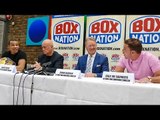 Eubank Jr and Saunders argue REMATCH at Press Conference (p3)
