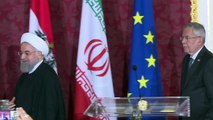روحاني يدعو في النمسا الى الحفاظ على الاتفاق النووي الايراني