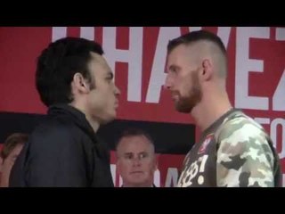 Julio Cesar Chavez Jr vs Andrzej Fonfara FACE OFF!