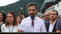 Trabzon ve Artvin'de 'Çocuklara Şiddet ve İstismar' Protestosu -Hd