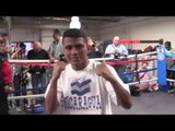 Roman Gonzalez WORKOUT vs Edgar Sosa