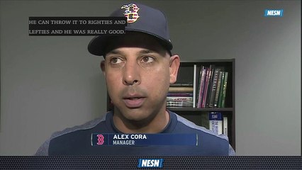 Alex Cora Discusses Eduardo Rodriguez's Gem