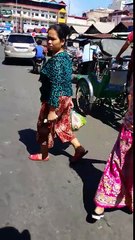 khmer young drive motorcycle