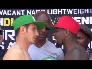 Mauricio Herrera vs Hank Lundy - FACE OFF & TRASH TALKING!