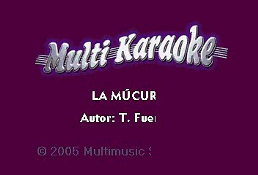 Rigo Tovar - La múcura (Karaoke)