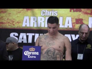 Chris Arreola vs Fredric Kassi - WEIGH IN