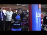 Sergey Kovalev COMPLETE HEAVY BAG WORKOUT vs Nadjib Mohammedi