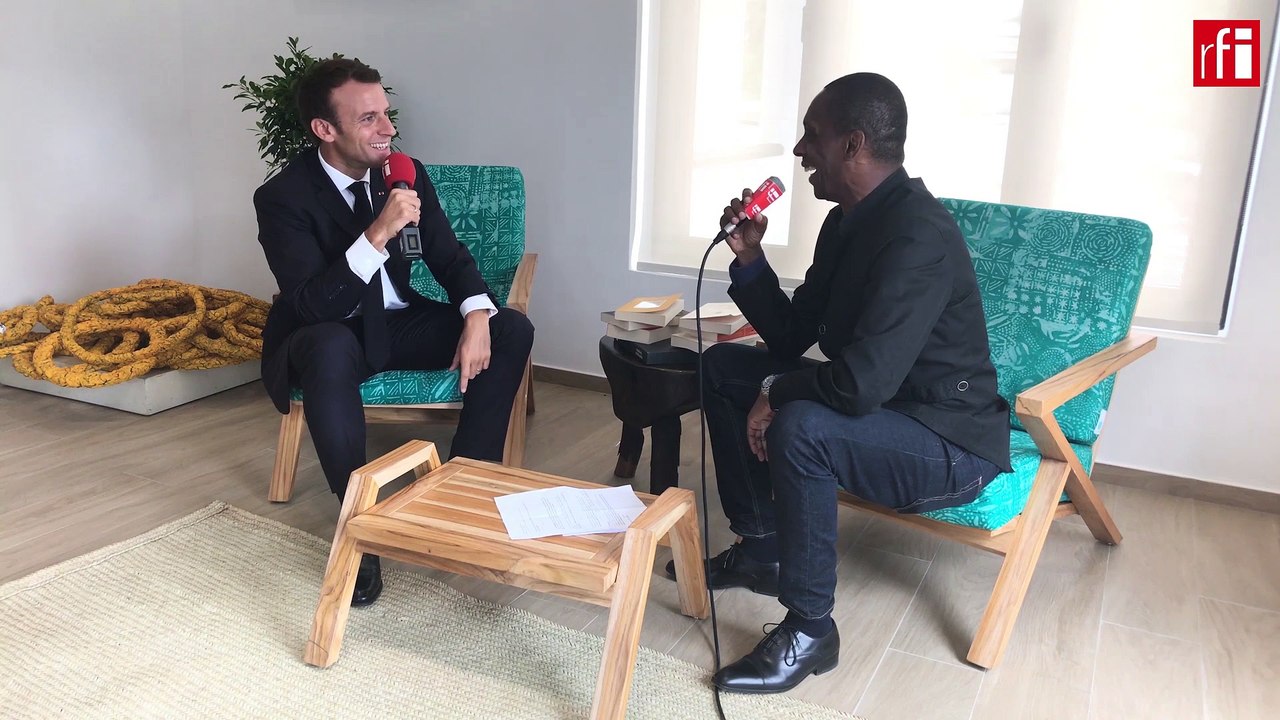 Emmanuel Macron présente la «Saison africaine 2020»