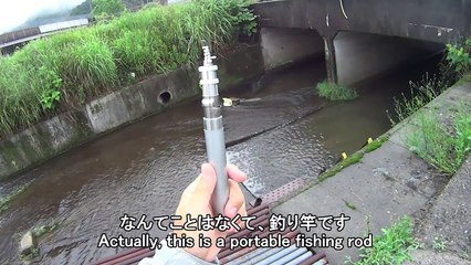 激浅水路にルアーを落としたら一発だった！！