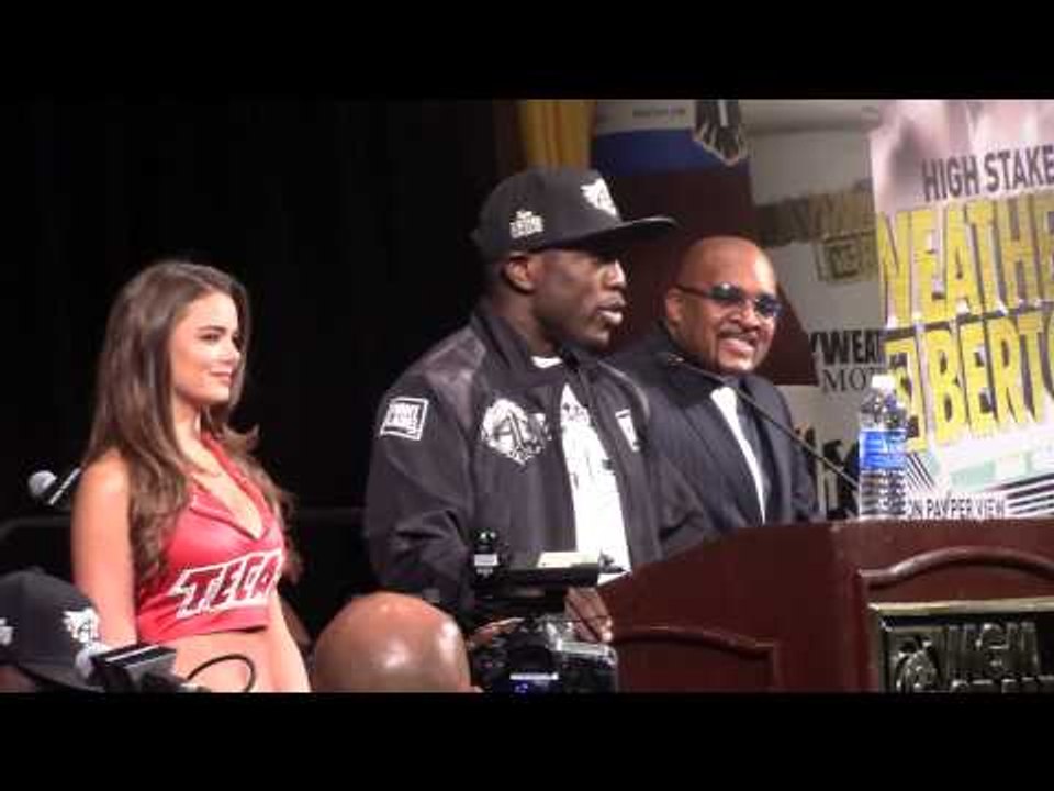 Andre Berto press conference