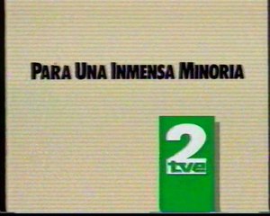 TVE 2 - Promo 'Para una inmensa minoría' (Enero 1991)