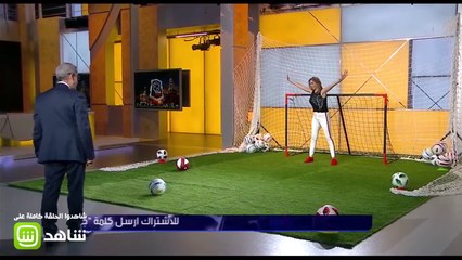 تحدي ضربات الجزاء بين مصطفى الأغا و ميسون أبو أسعد