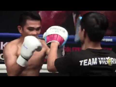 Brian Viloria BEASTING Mitt Workout! Speed & Power vs Chocolatito Roman Gonzalez