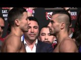 GGG Gennady Golovkin vs David Lemieux - WEIGH IN - FACE OFF!