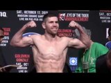 Eamonn O'kane vs Tureano Johnson WEIGH IN