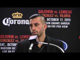 David Lemieux KNOCKED OUT! vs GGG Golovkin POST FIGHT PRESS CONFERENCE