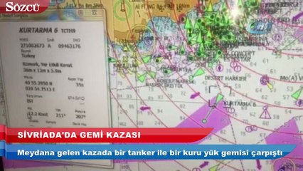 Sivriada’da gemi kazası