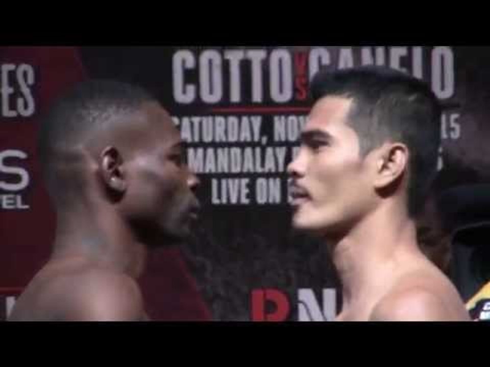Guillermo Rigoondeaux vs Drian Francisco - WEIGH IN