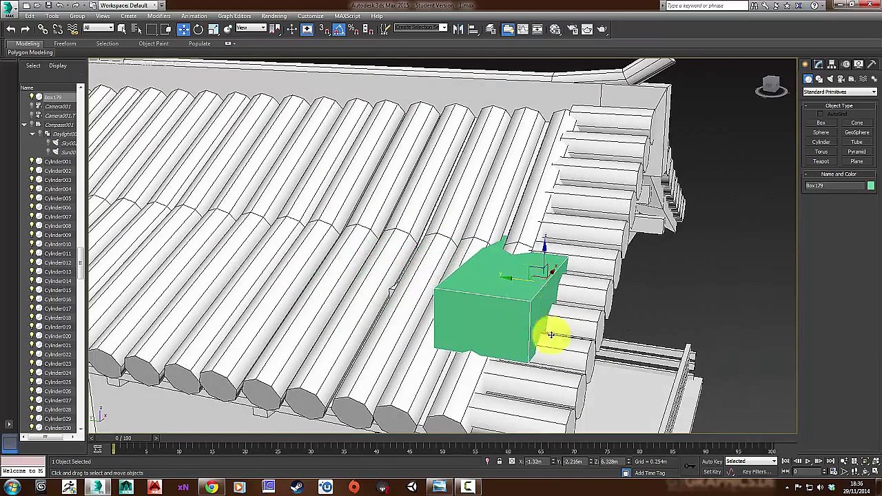 Japanese Temple Tutorial Step 6