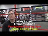 Trainer/Cutman Mike Bazzel talks Edwin Rodriguez vs Seals, Stevenson