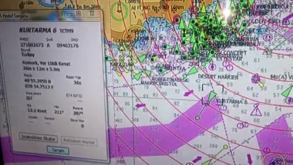 Sivriada açıklarında gemi kazası