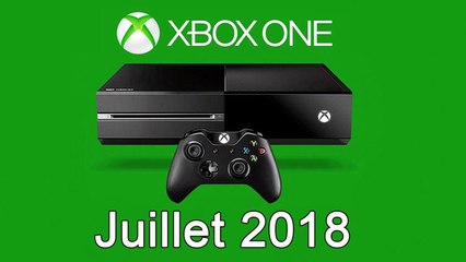 XBOX ONE - Les Jeux Gratuits de Juillet 2018