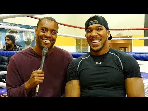 ANTHONY JOSHUA: I'm Going to CONCUSS Dillian Whyte in 6 & Deontay Wilder Better Watch His Mouth!