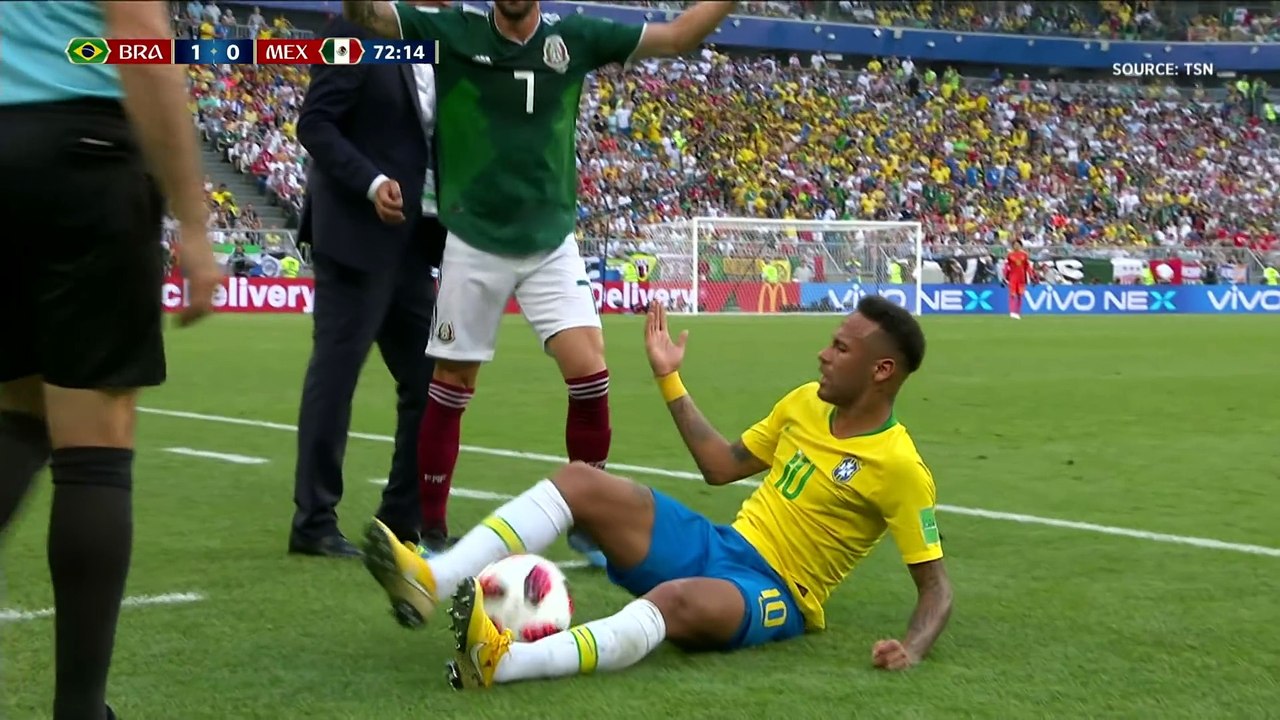Brazil’s Neymar getting trolled online for over-acting against Mexico | Your Morning