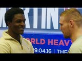 OHARA DAVIES TEASES ANDY KEATES during FACE OFF