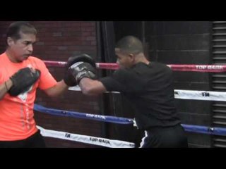 Felix Verdejo MITT WORKOUT SPEED, TIMING & FOOTWORK!