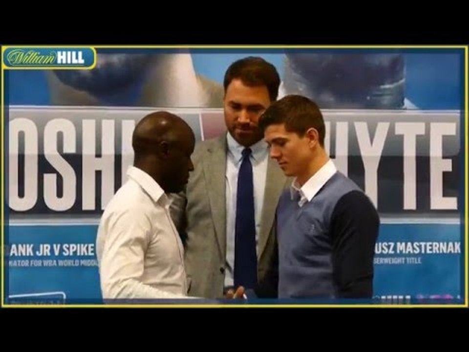Luke Campbell vs Yvan Mendy FACE OFF!