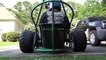 THE DRAGSTER DOES (BABY) WHEELIES! | 50HP 670cc Drag Rail Kart