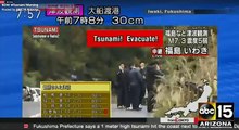 ALERT! TSUNAMI WARNING ISSUED FOR FUKUSHIMA JAPAN (DOWNGRADED)  Live cam links