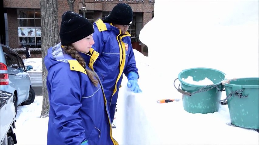 2015 Navy Misawa Snow Team Participates in Annual Sapporo Snow Festival