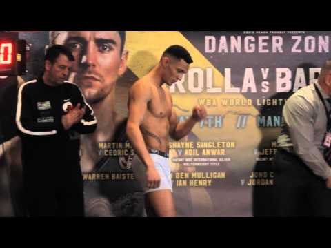 Marcus Morrison vs Jefferson Luiz De Souza Weigh-in