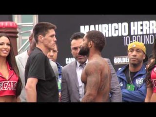 Curtis Stevens vs Patrick Teixeira - FACE OFF at WEIGH IN