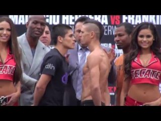 Diego De La Hoya vs Rocco Santomauro FACE OFF at WEIGH IN