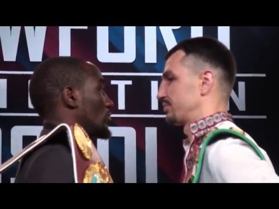 Terence Crawford vs Viktor Postol - FACE OFF!