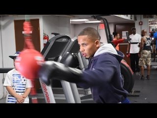 Felix Verdejo SPEED BAG WORKOUT vs Juan Jose Martinez - SPEED!