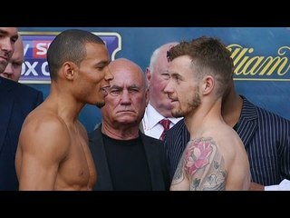 Chris Eubank Jr vs Tom Doran FACE OFF
